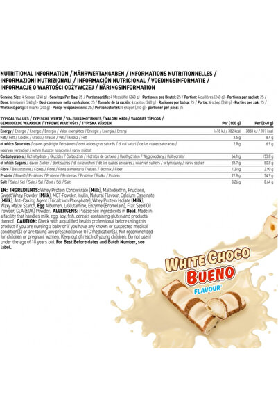 applied nutrition Critical Mass White Shoko Bueno