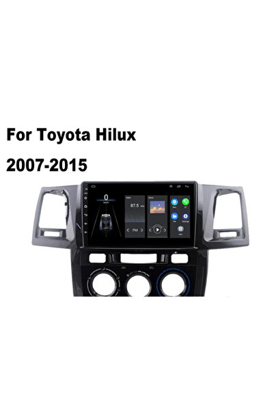 MNT Toyota Fortuner 2007-2015 screen (RAM 2 - ROM 32) supports CarPlay & Android Auto / 1080p resolution