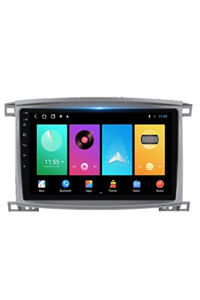 MNT GXR Toyota Land Cruiser 2002-2007 screen (RAM 2 - ROM 32) supports CarPlay & Android Auto / 1080p resolution