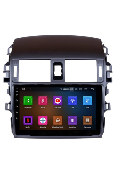 MNT شاشة تويوتا كرولا 2010 -2013 ( RAM 2 - ROM 32 ) تدعم CarPlay & Android Auto /دقة 1080p