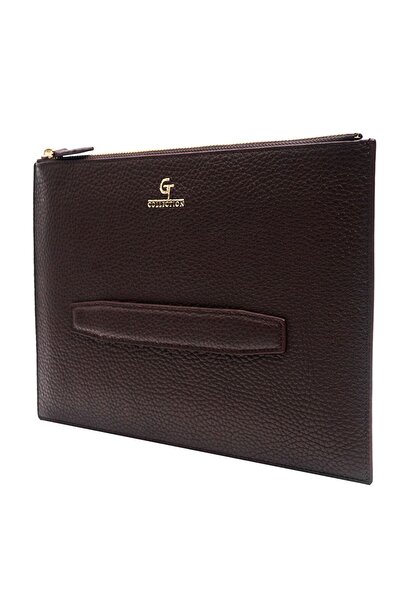GT Collection Men's Leather handbag - Handmade item with unique design - Men's Fashion Clutch Bag