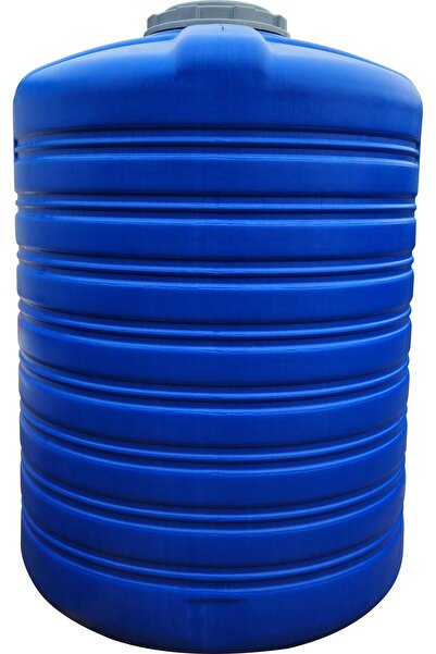 İZOPLAS 1500 Litre Polietilen 3 Katmanlı Dikey Su Tankı