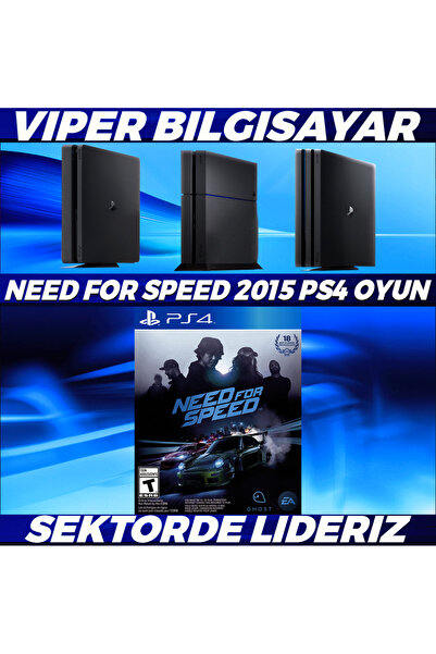 Electronic Arts MUHTEŞEM NEED FOR SPEED 2015 PS4 OYUN
