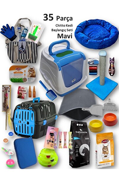 KRT Chitto 35 Parça Kedi Başlangıç Seti
