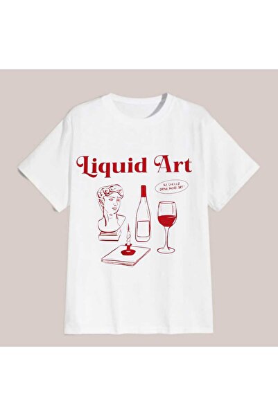 Elvino Tricou de vară unisex oversize cu imprimeu special de sezon nou
