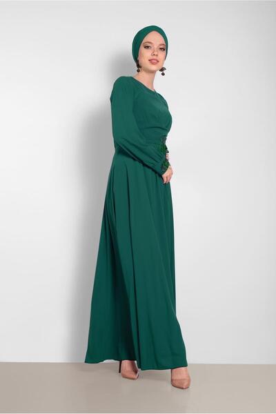 Alvina Güpür Detailed Dress 4433