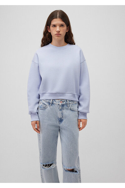 Mavi Basic Crop Sweatshirt 1611147-85385