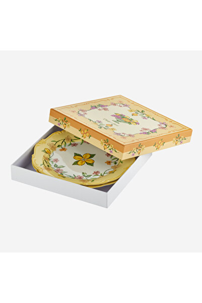 CHIARA ALESSI Il Sogno Sarı Stoneware Yemek Tabağı 26,5 Cm