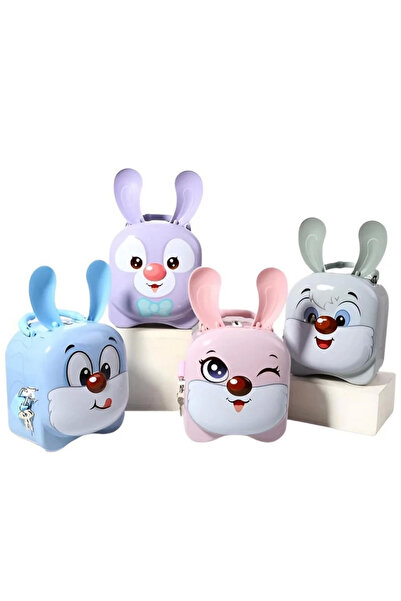 TOYFEST Μεταλλικός κουμπαράς αυτιών με κλειδαριά Bfs