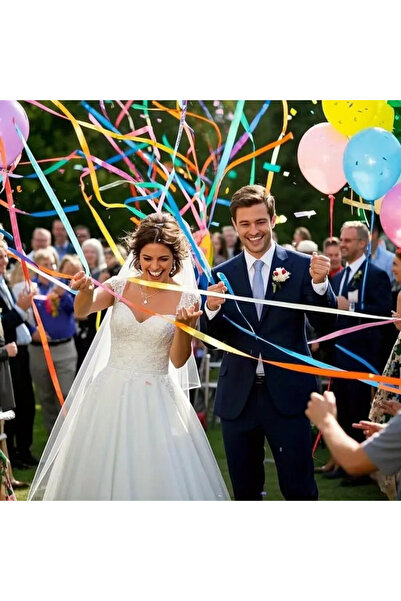 sizenelazım Kolay Temizlenir Renkli El Atma Konfeti – 20’li Paket | Parti, Dü...