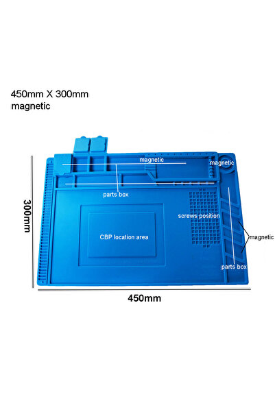 Choice 450X300MM Silicone Soldering Mat Pad Desk Platform for Welding Station...