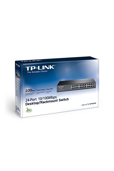 TP-LINK Tp Festa TL-SF1024D 24'lü rack metal switch (3yıl üretici garantili)