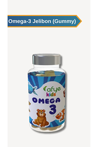 Kids Güçlendirilmiş Şeker Omega3 Ayıcık