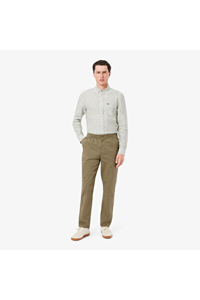 Lacoste Regular Fit Cotton Gabardine Chino Pants - XH0062-00-BMY