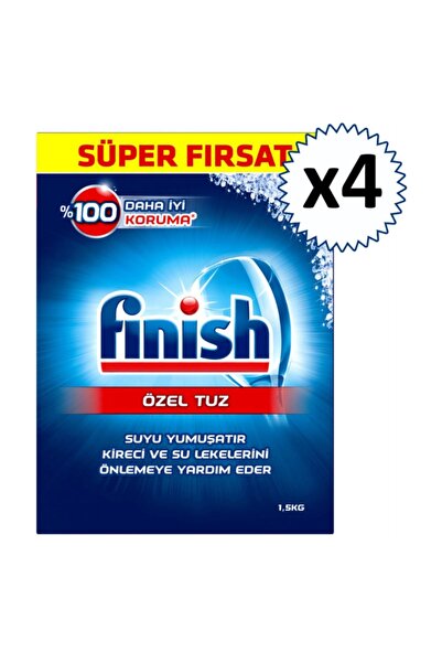 Finish Bulaşık Makinesi Tuzu 1,5 kg X 4 Adet