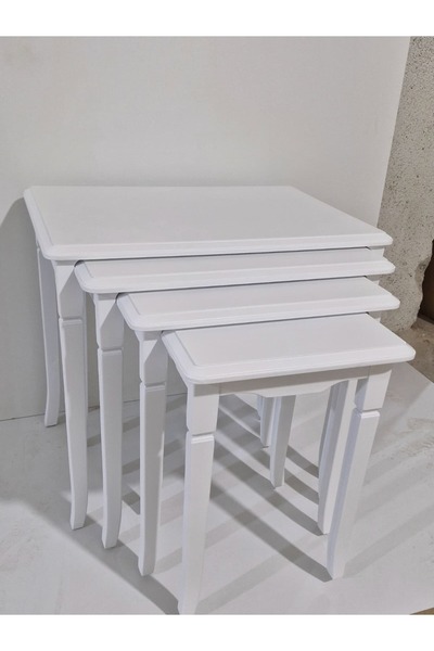 Çavdar Mobilya Dekorasyon MDF 4 LÜ LAKE SEHPA