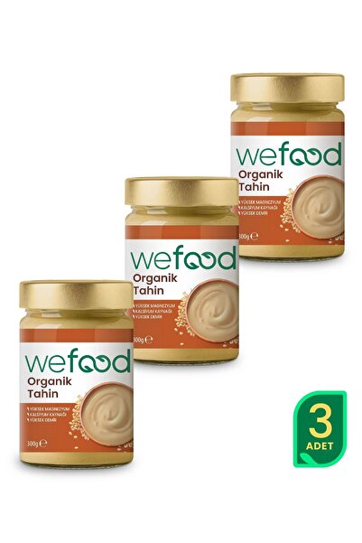 Wefood Organik Tahin 300 gr 3'lü