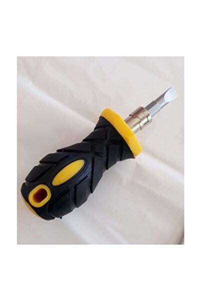 Genel Markalar Topaç Tornavida 2-in-1 Değişebilir Düz-yıldız Tornavida 6x38 mm - Yıldız Tornavida