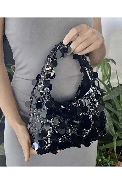 THE OB DESİGN STUDIO Payet kol çanta,abiye çanta