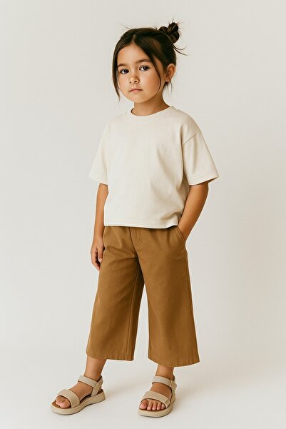 rg kidsstore Girl's Cotton Basic Crop T-Shirt_Rg1604