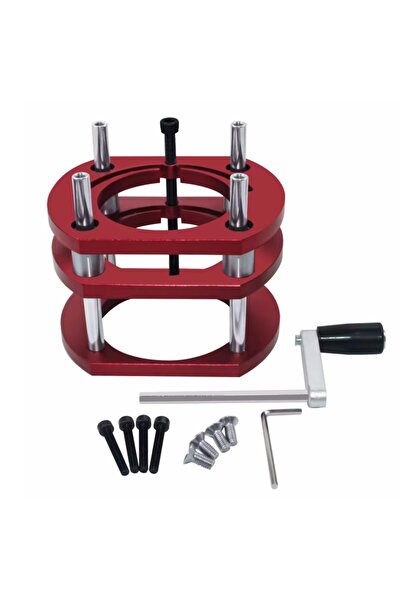 Choice Set A Aluminum Router Table Insert Plate Router Lift Kit for 65mm Diameter Motors Woodworking Workbe