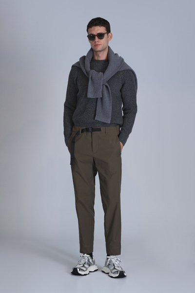 Lufian Green Slim Fit Men's Chino Pants - Hıdden Sports
