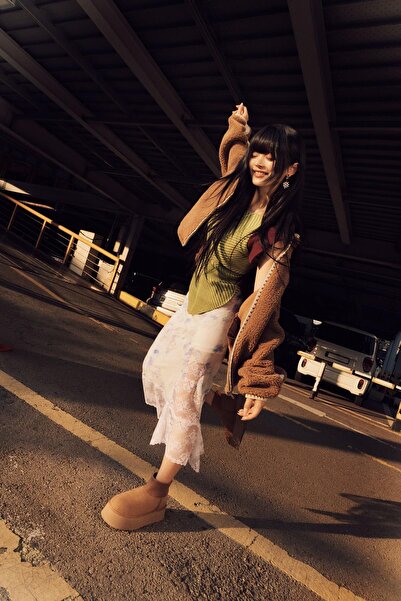 UGG Deri Taba Kadın Bot 1168170