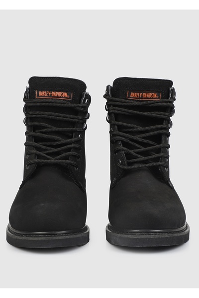 Harley Davidson Gibson Siyah Erkek Nubuk 025M100109