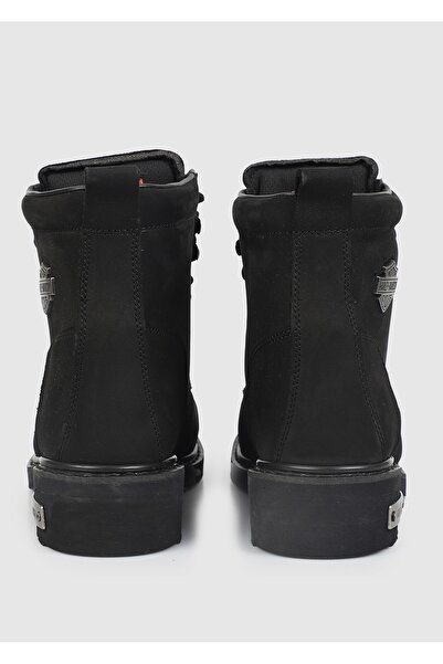 Harley Davidson Gibson Siyah Erkek Nubuk 025M100109
