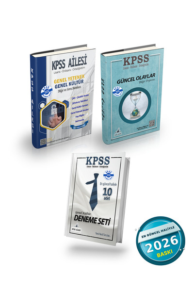 kpss ailesi 2026 KPSS - Muhteşem Üçlü