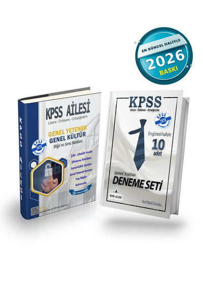 kpss ailesi 2026 KPSS Kazandıran Ikili - Şifreli Soru Bankası Ve Deneme Seti