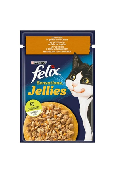 FELIX Sens Tavuk&havuç Kedi Yaş Maması 85 Gr.