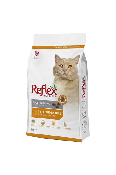 Reflex Tavuklu ve Pirinçli Yetişkin Kedi Maması 2kg