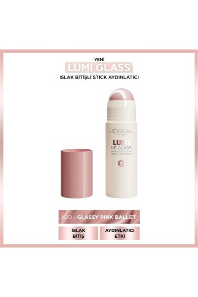 L'Oreal Paris L'Oréal Paris Lumi Glass Islak Bitişli Stick Aydınlatıcı - 620 ...