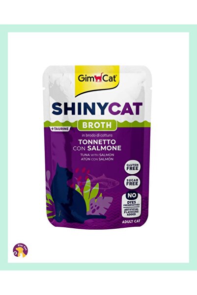 Gimcat Shinycat Pouch Tuna With Salmon 70 gr - Ton Balığı Somon