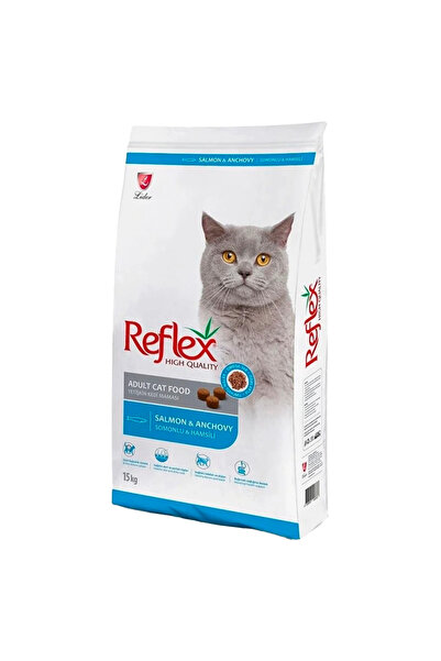 Reflex Somonlu ve Hamsili Yetişkin Kedi Maması 15kg