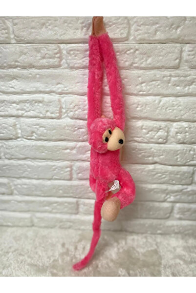 Kızılkaya Oyuncak دمية قرد محشوة باللون الوردي مقاس 57 سم