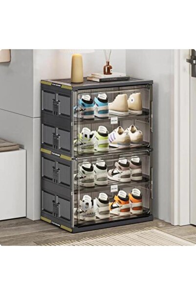 BAITY Shoe Storage Cabinet with Cover - Black