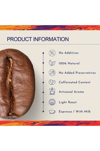 Flava ART OF AROMA Caffé D'Amour - Industrial 250 G - Bean - Medium Roast