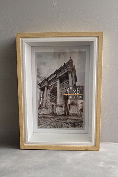 BSP Wooden Cream Picture Frame Width 10 Height 15cm 15