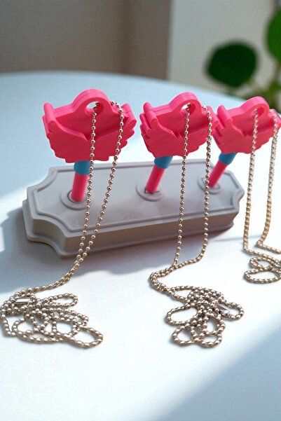 4koma Squid Game 3. Sezon Anahtarlık Seti-Thanos Haç Kolye-Zincirli Tasarım