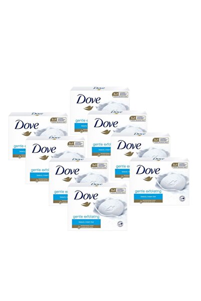 Dove Beauty Cream Bar Solid Beauty Soap Gentle Exfoliating Moisturizing Effect 90 G X8 Pieces