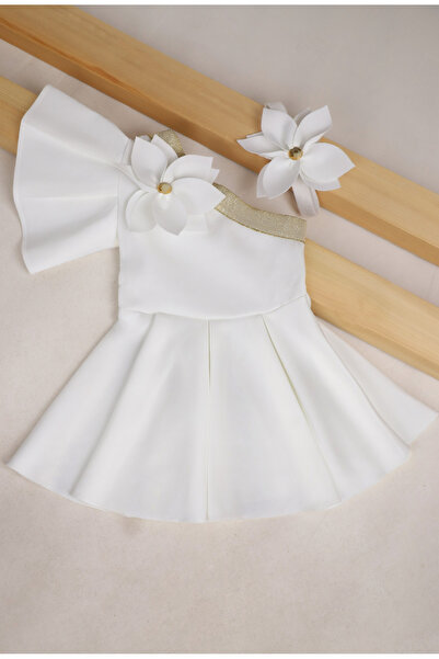 vistara Çiçekli Kız Çocuk Elbisesi - Şık Ve Rahat Balo Elbisesi Kız Çocuk Doğum Günü Elbisesi