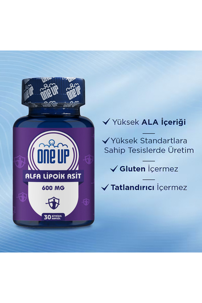 One Up Alfa Lipoik Asit 600 Mg 30 Kapsül