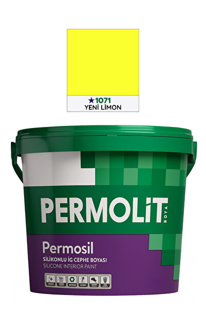 Permolit Permosil Silikonlu Silinebilir Su Bazlı Iç Cephe Boyası | 3.5 Kg - 10 Kg - 20 Kg
