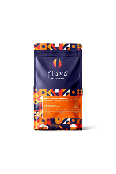 Flava ART OF AROMA سافانا برازيلية استوائية 250 غرام - مطحون - محمص متوسط