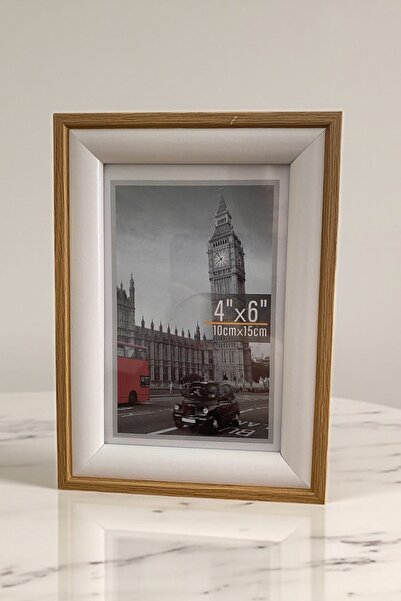 BSP Wooden Picture Frame Picture Size Height 10cm Width 15cm (with Glass)