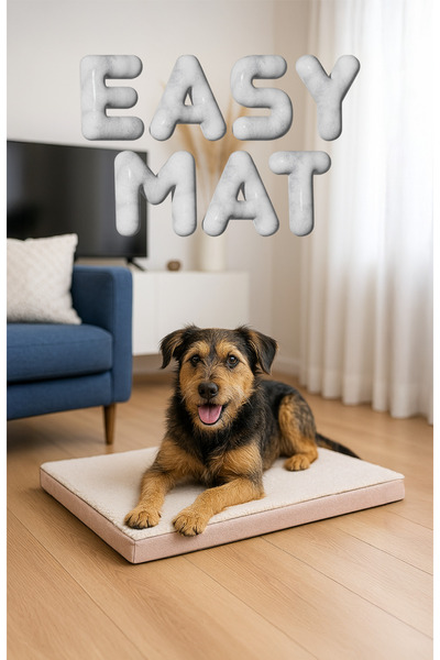 Jungolica Pet Products EasyMat, Çift Taraflı Kullanılabilen, Çıkarılabilir Kı...