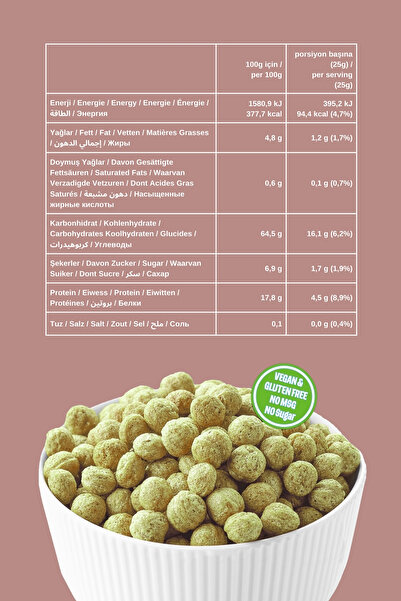 Cipsaş Hummus Snacks Vegan Glutensiz Nohut Cips Seti 45 G X 3 Adet