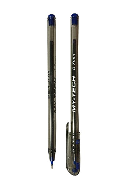 Pensan My Tech 0.7mm Tükenmez Kalem 5 Mavi - 5 Kırmızı (10 Adet)